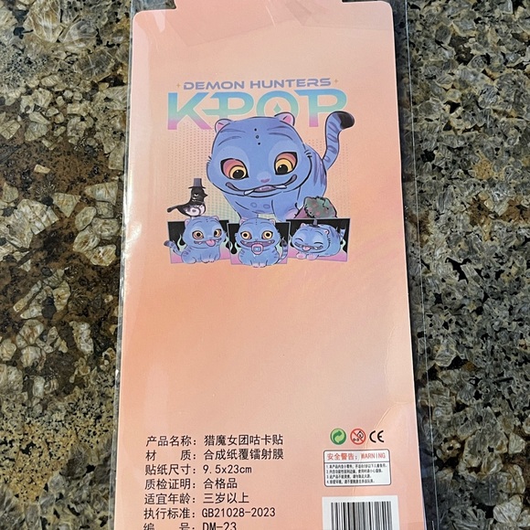 Kids Sticker Set - Pink - Picture 3 of 3